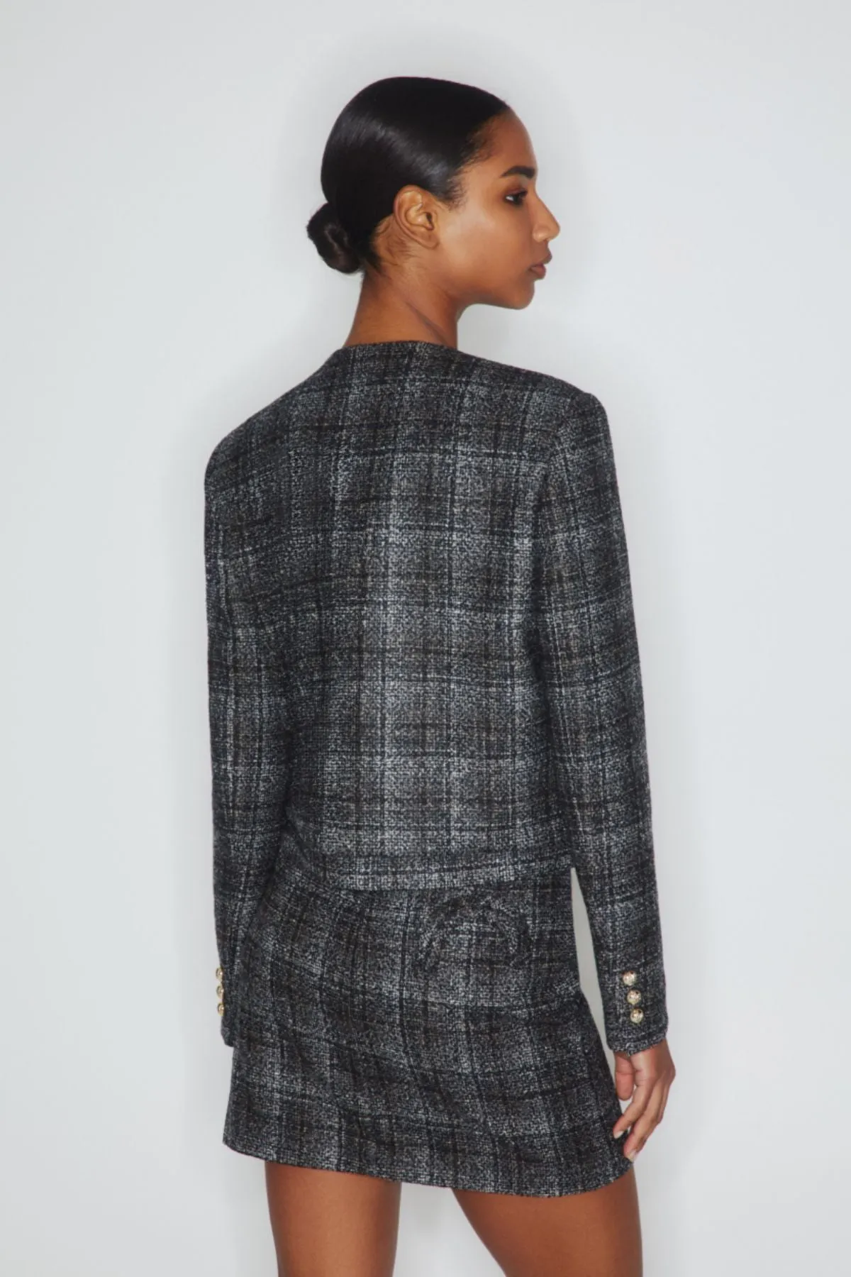 Blazé Milano Lulua Shamo Bolero - Black/ White