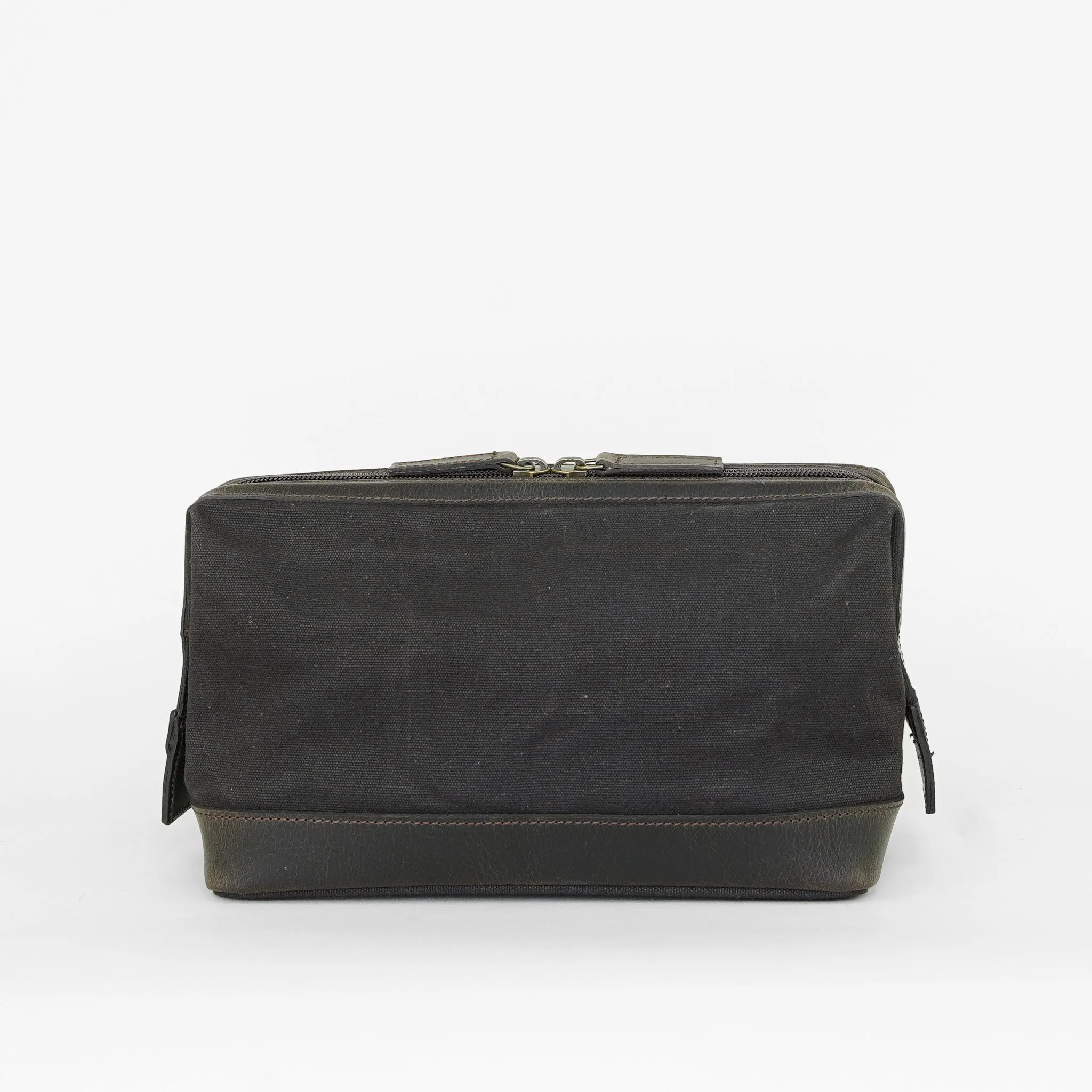Blue Harris Tweed Gladstone Washbag