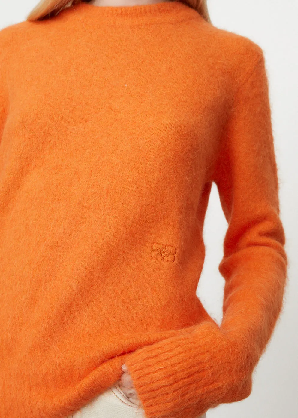 Brushed Alpaca Knit