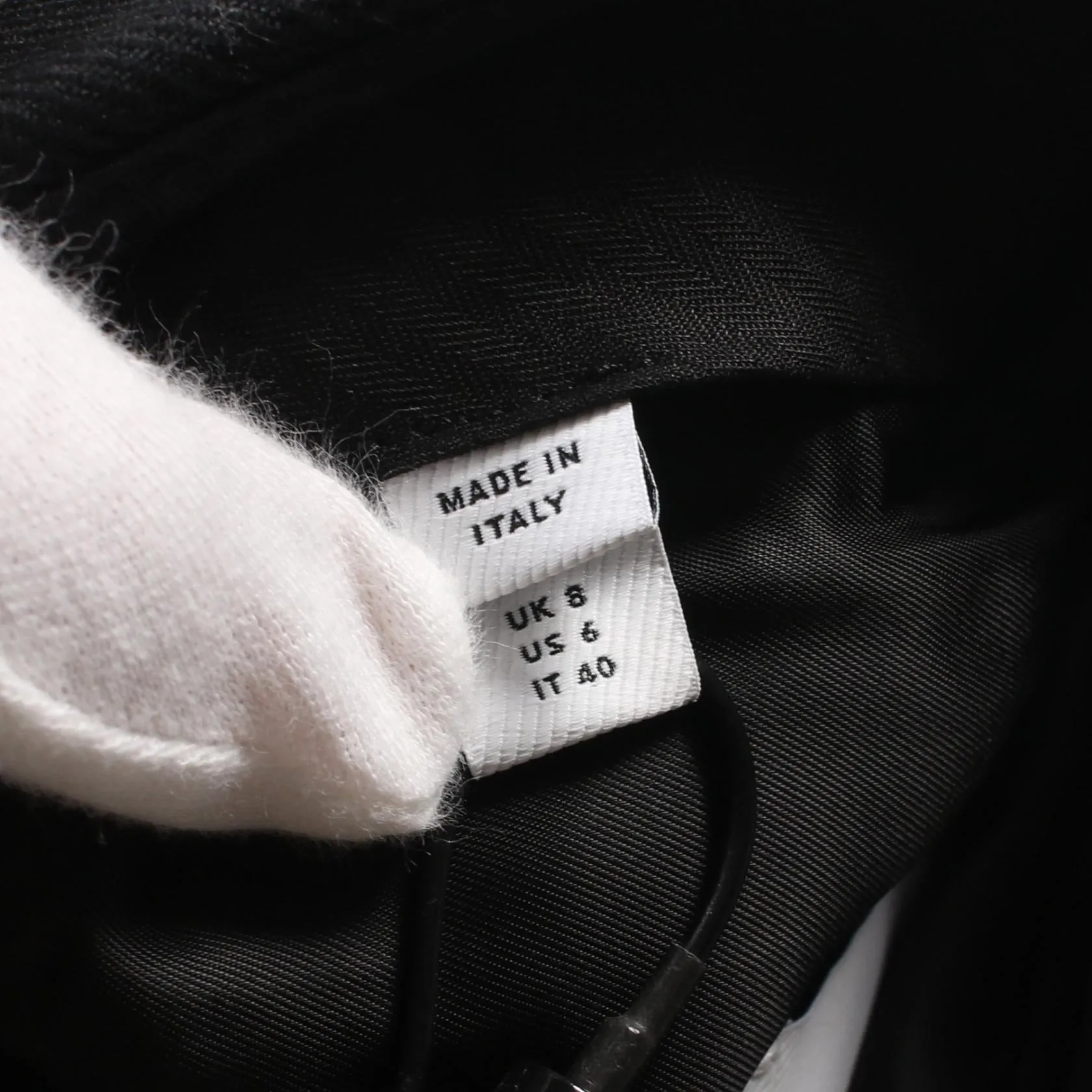 Burberry Wool Pants Women Black