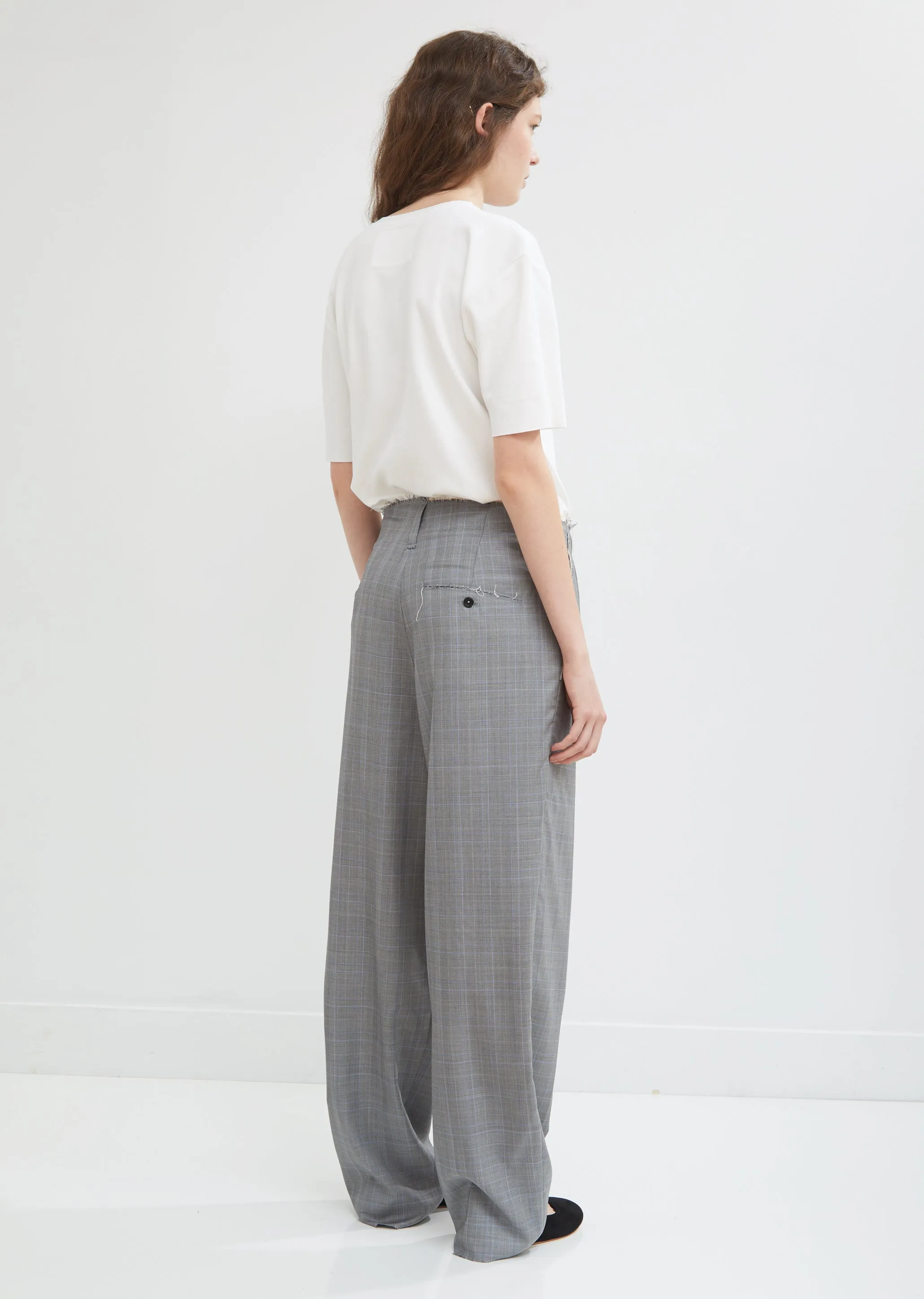 Check Suit Pants