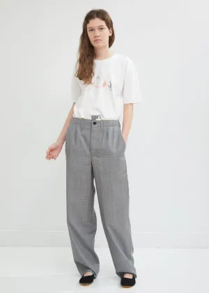 Check Suit Pants