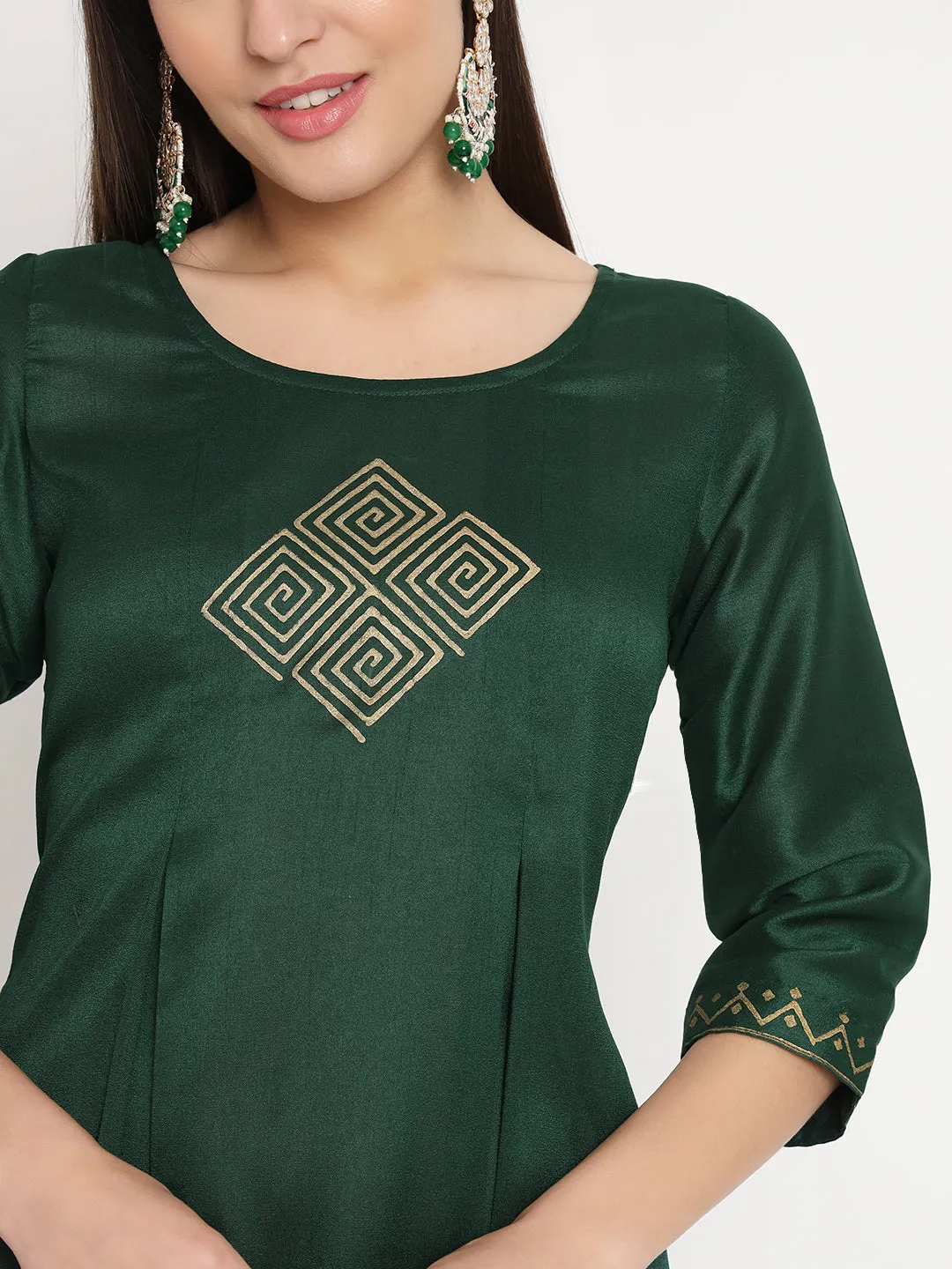 Chroma Hand Block Printed Kurti set