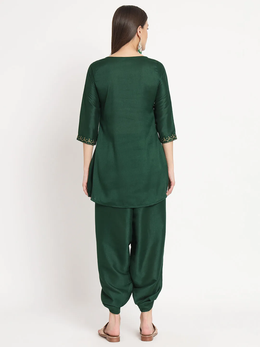 Chroma Hand Block Printed Kurti set