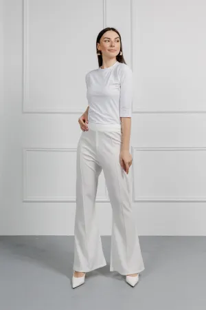 Classic Bootcut White Pant