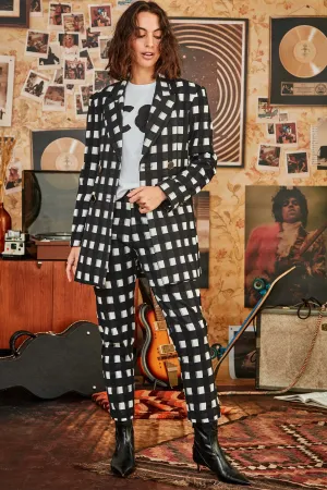 COOPER by Trelise Cooper - Square off Trouser - BLACK & WHITE