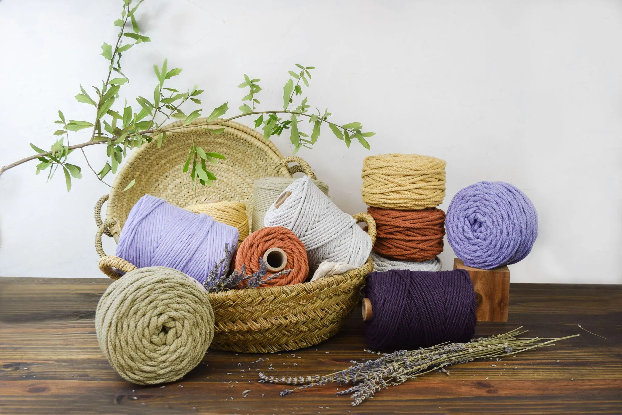 COTTON ROPE ZERO WASTE 5 MM - 3 PLY - MARSEILLE | LIMITED EDITION COLOR