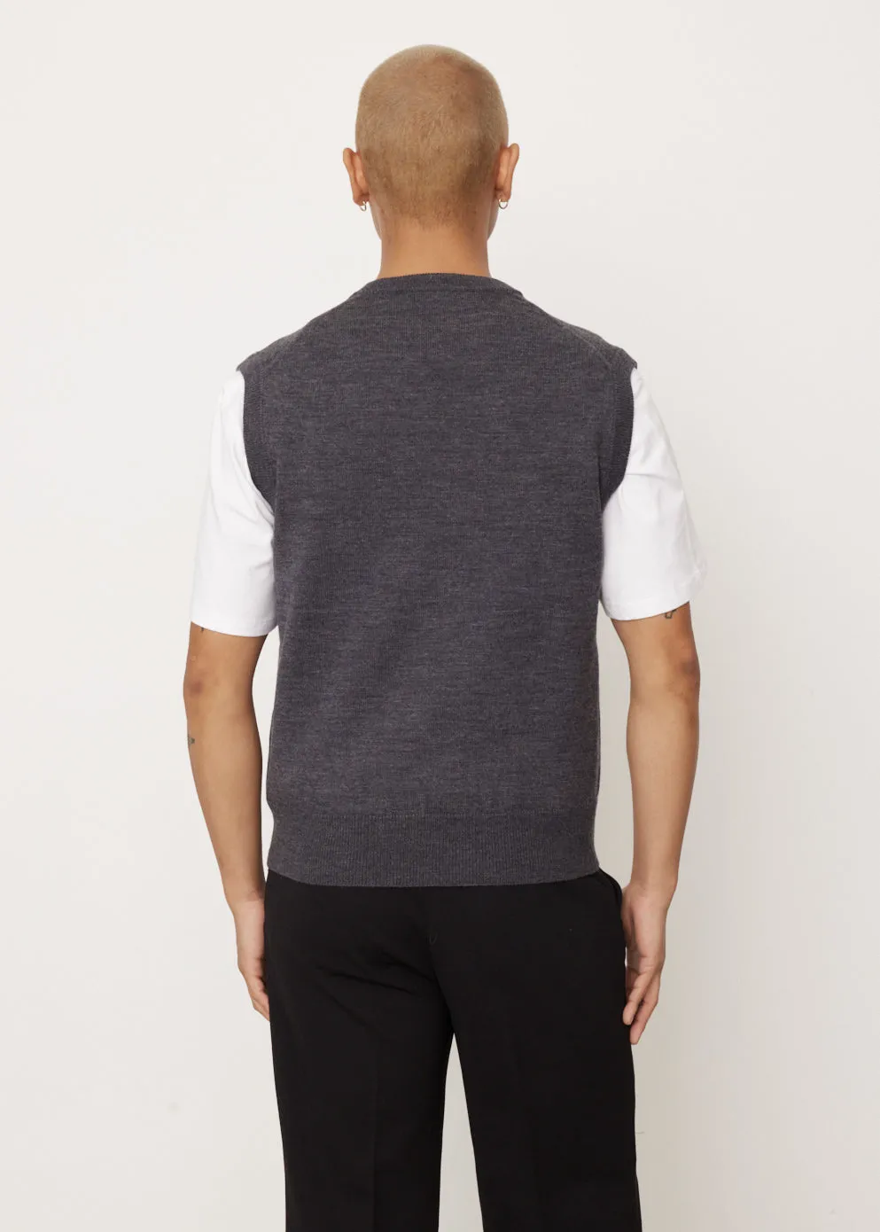 Crochet Knit Vest