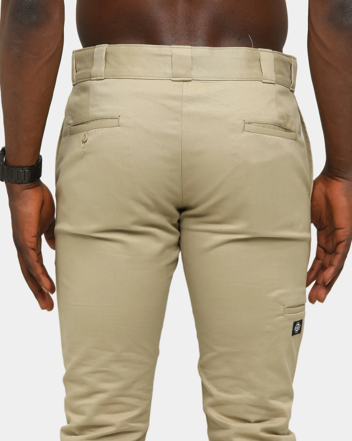 Dickies Skinny Straight Fit Double Knee Work Pant Desert
