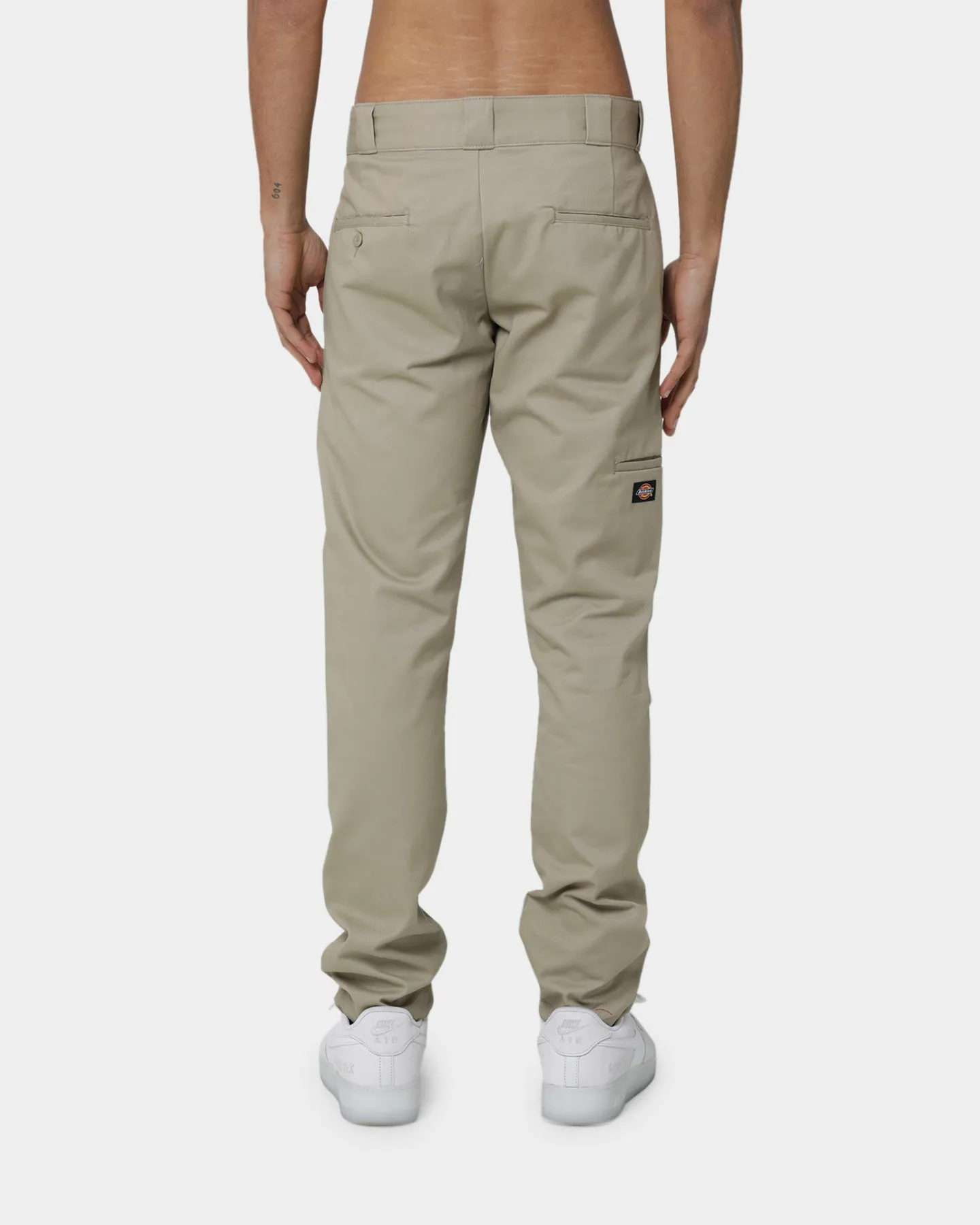 Dickies Skinny Straight Fit Double Knee Work Pant Desert