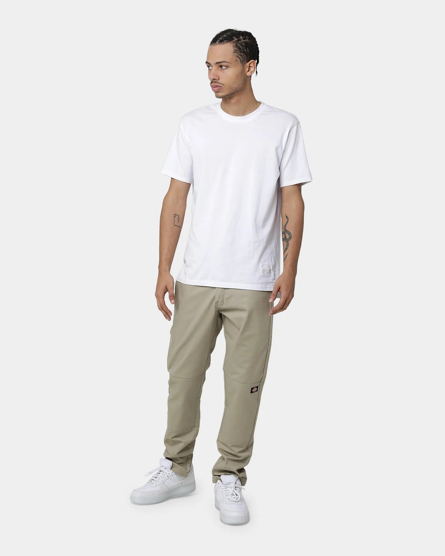 Dickies Skinny Straight Fit Double Knee Work Pant Desert