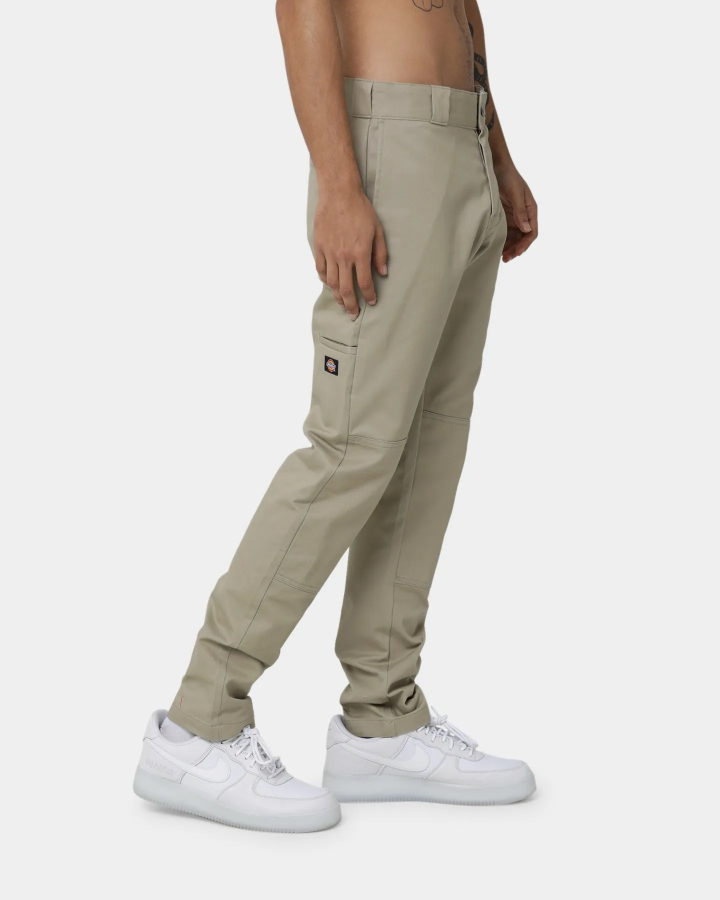 Dickies Skinny Straight Fit Double Knee Work Pant Desert