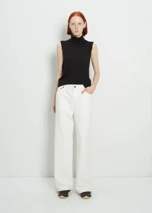 Egli Low-Rise Jean — White