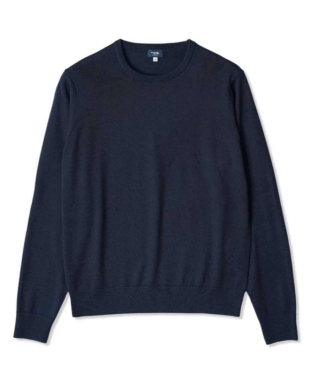 FF30G crew neck Sweater Super Extra Fine Merino