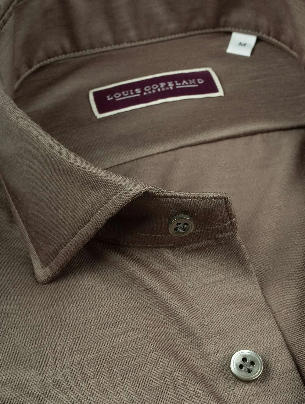 Fine Wool Shirt Olive