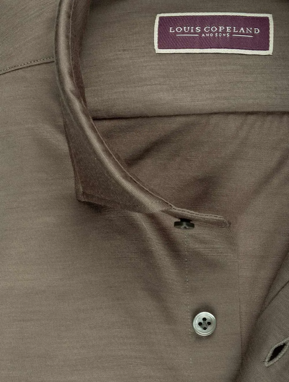 Fine Wool Shirt Olive