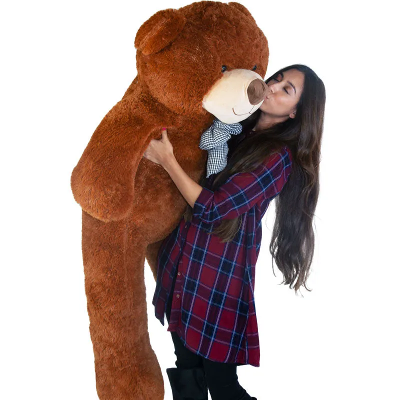 Giant Teddy Bear Dark Brown | 5 to 7 Ft Giant Teddy Bear | Start From $99 | Boo Bear Factory