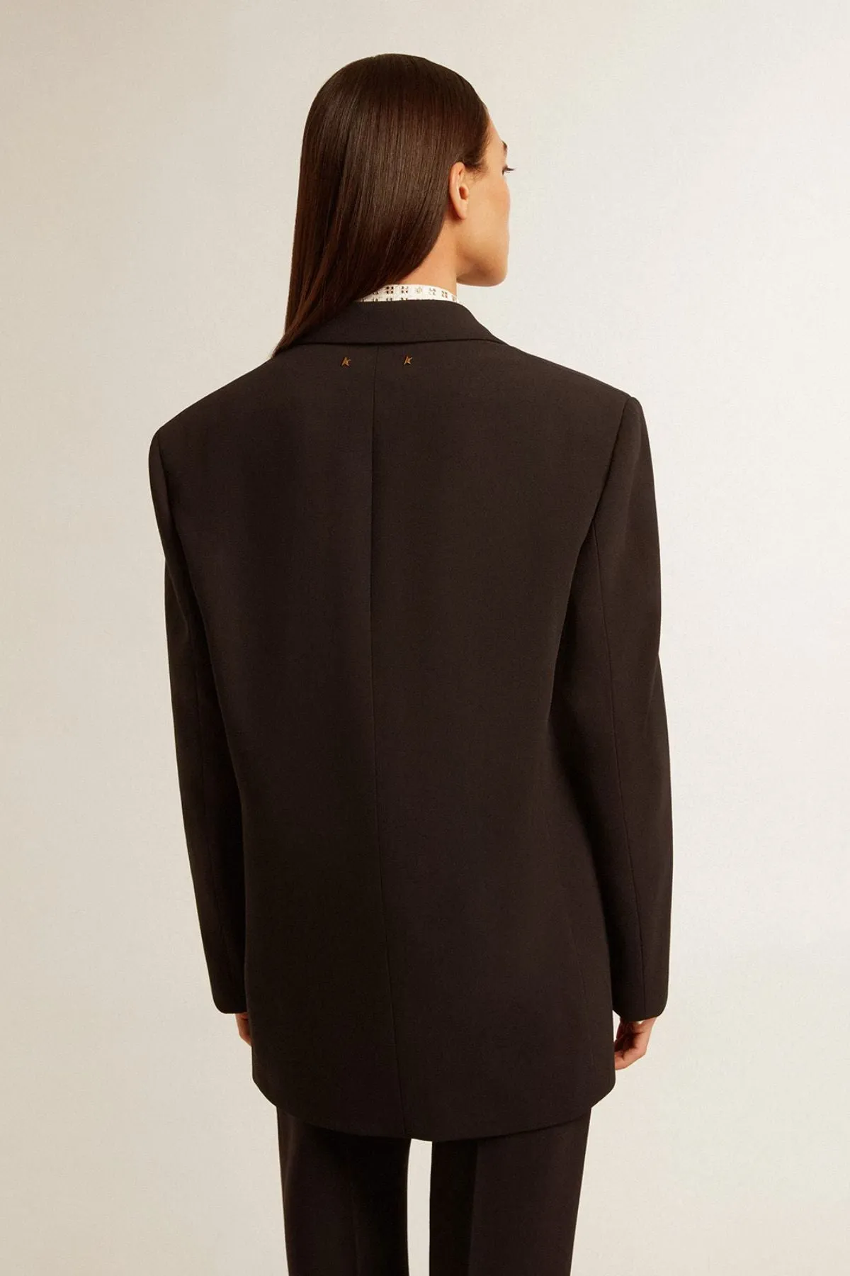 Golden Goose Single Breasted Blazer - Polar Night