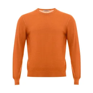 Gran Sasso Orange Wool Sweater