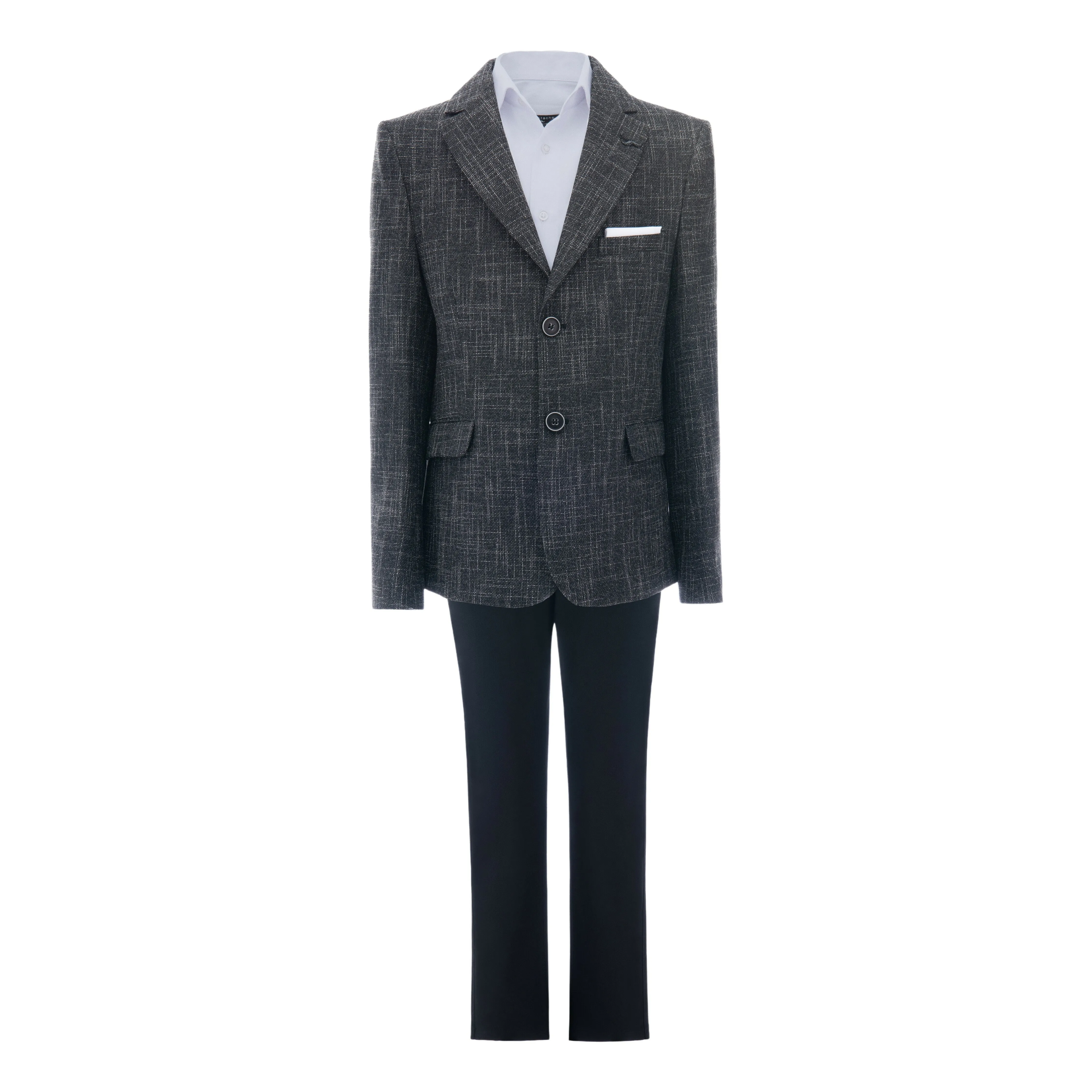 Gray Dallas Formal Dress Outfit