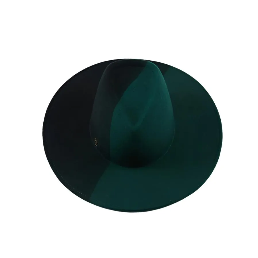 Harlowe Printed Wool Felt Fedora