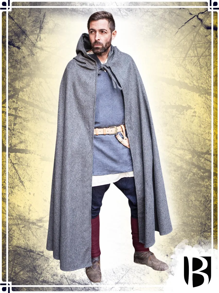 Hooded Wool Cloak Hibernus