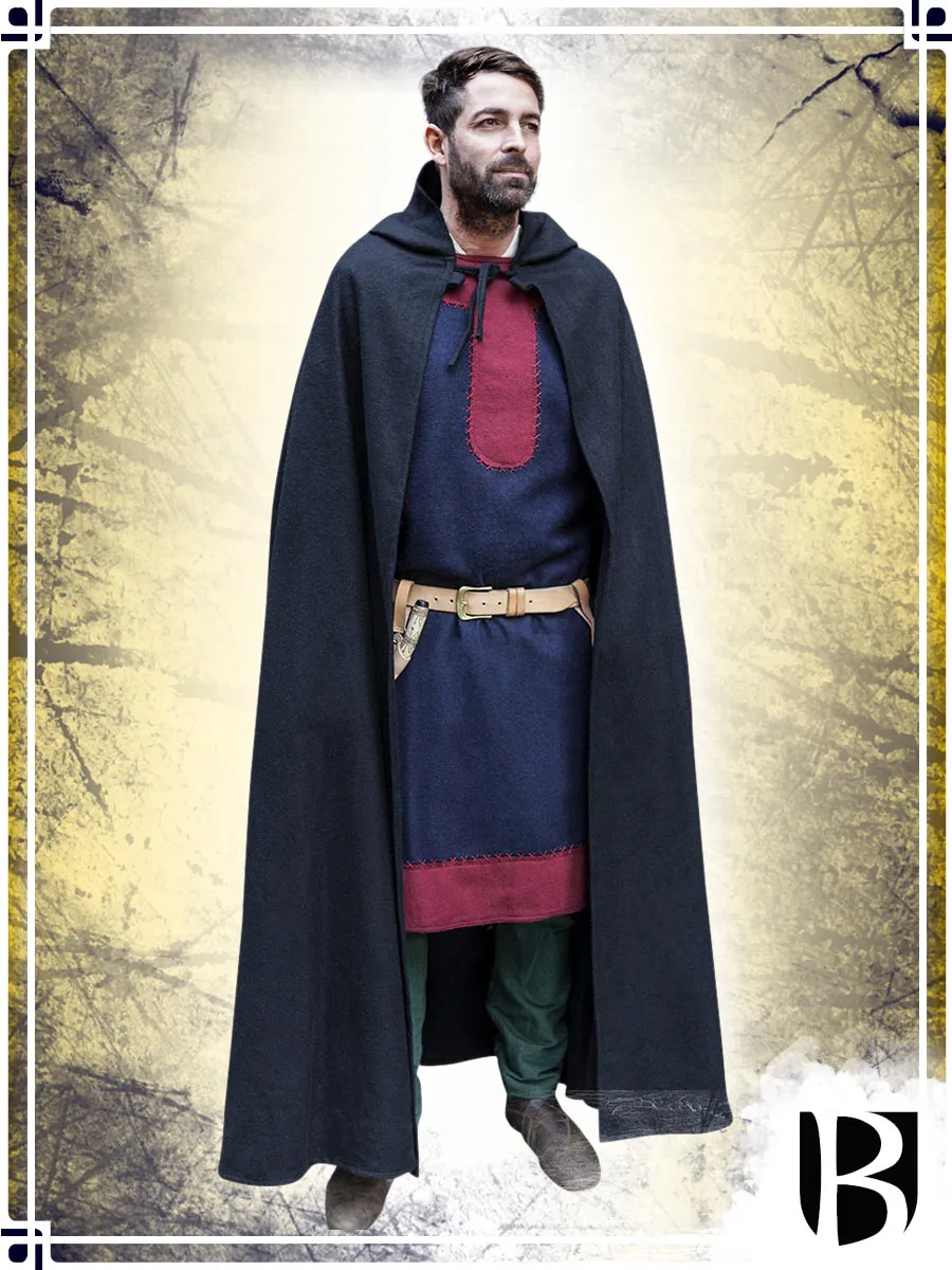 Hooded Wool Cloak Hibernus