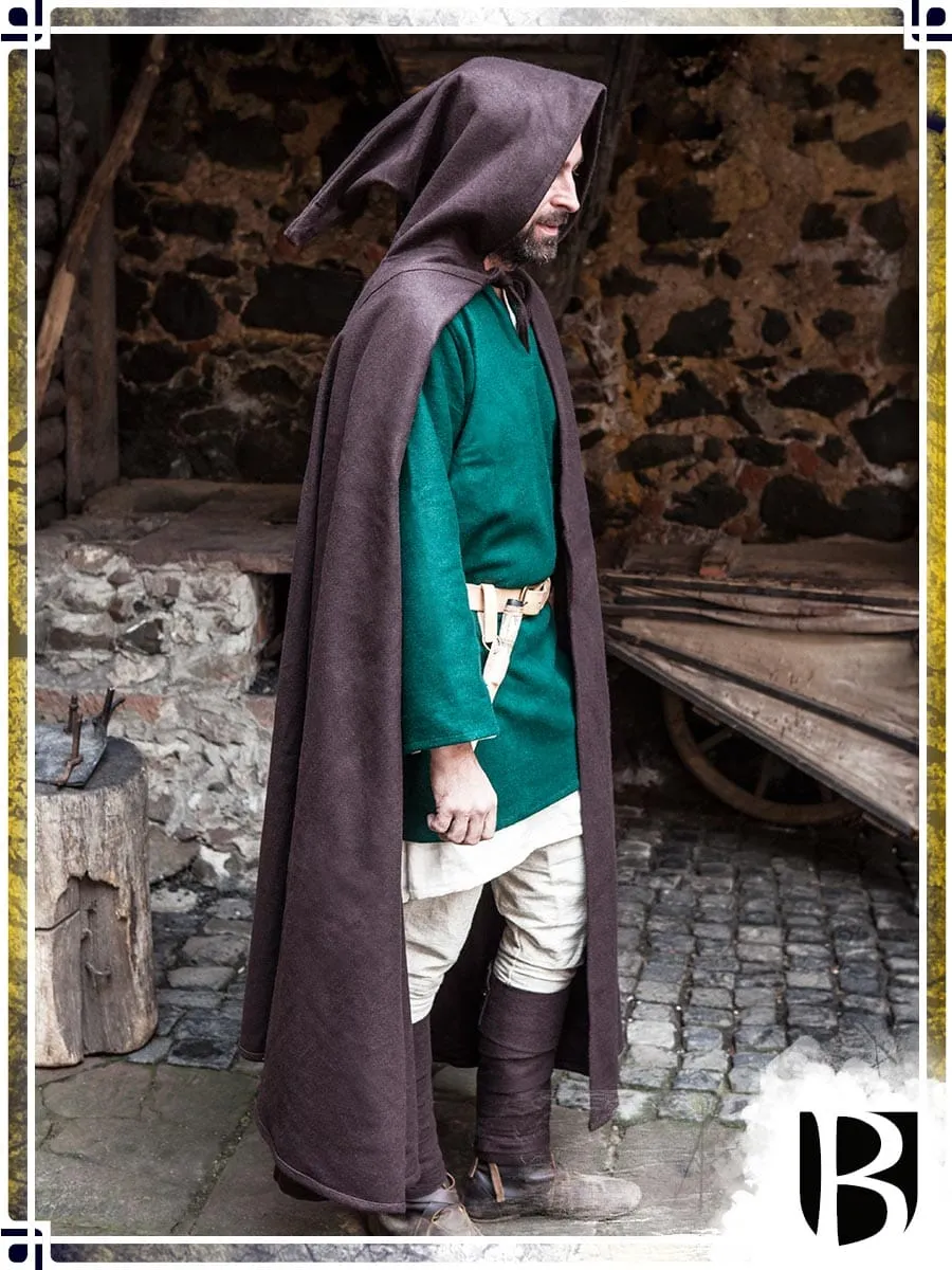 Hooded Wool Cloak Hibernus