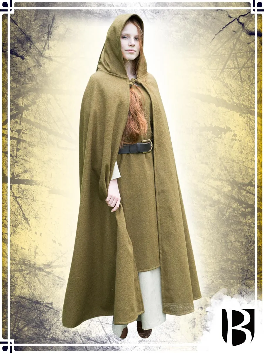 Hooded Wool Cloak Hibernus