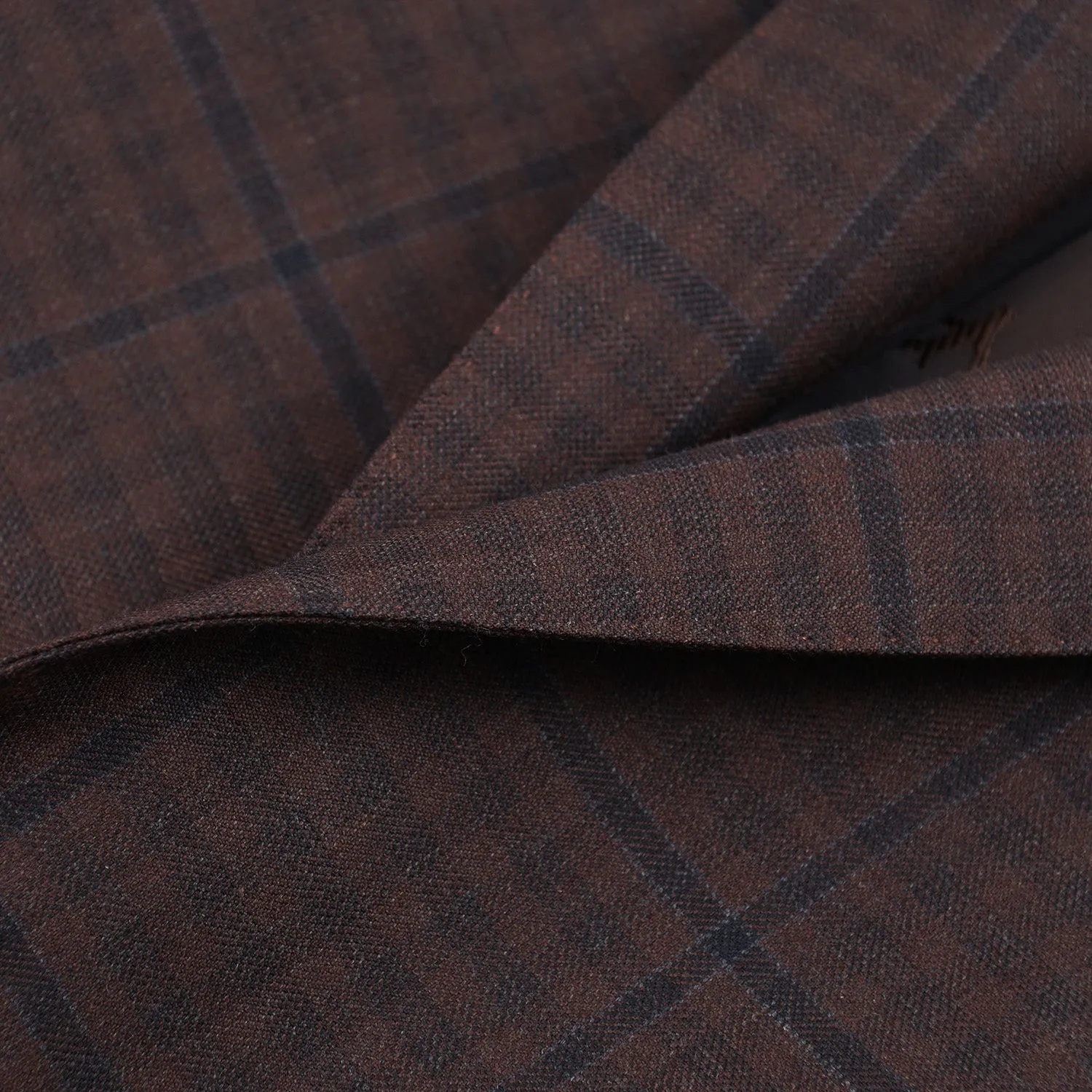 Isaia Layered Check 140s Wool Suit