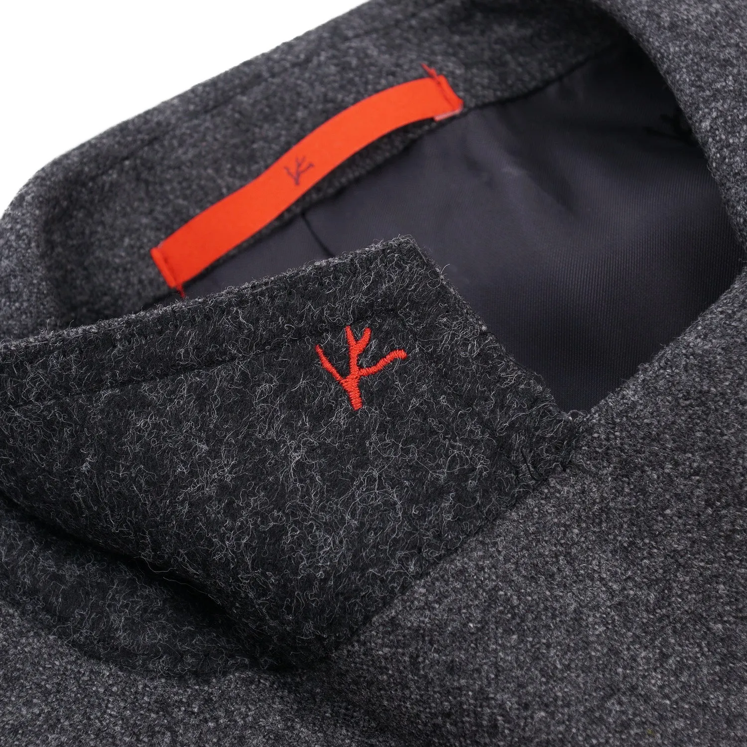 Isaia Soft Micro Boucle Wool Suit