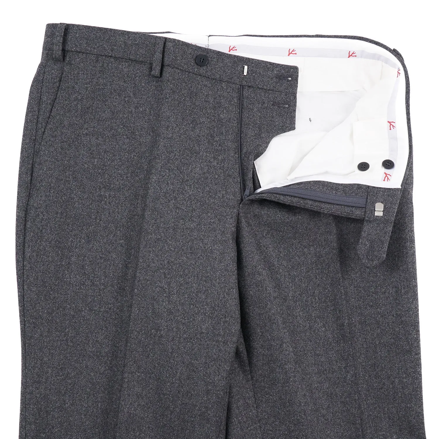 Isaia Soft Micro Boucle Wool Suit
