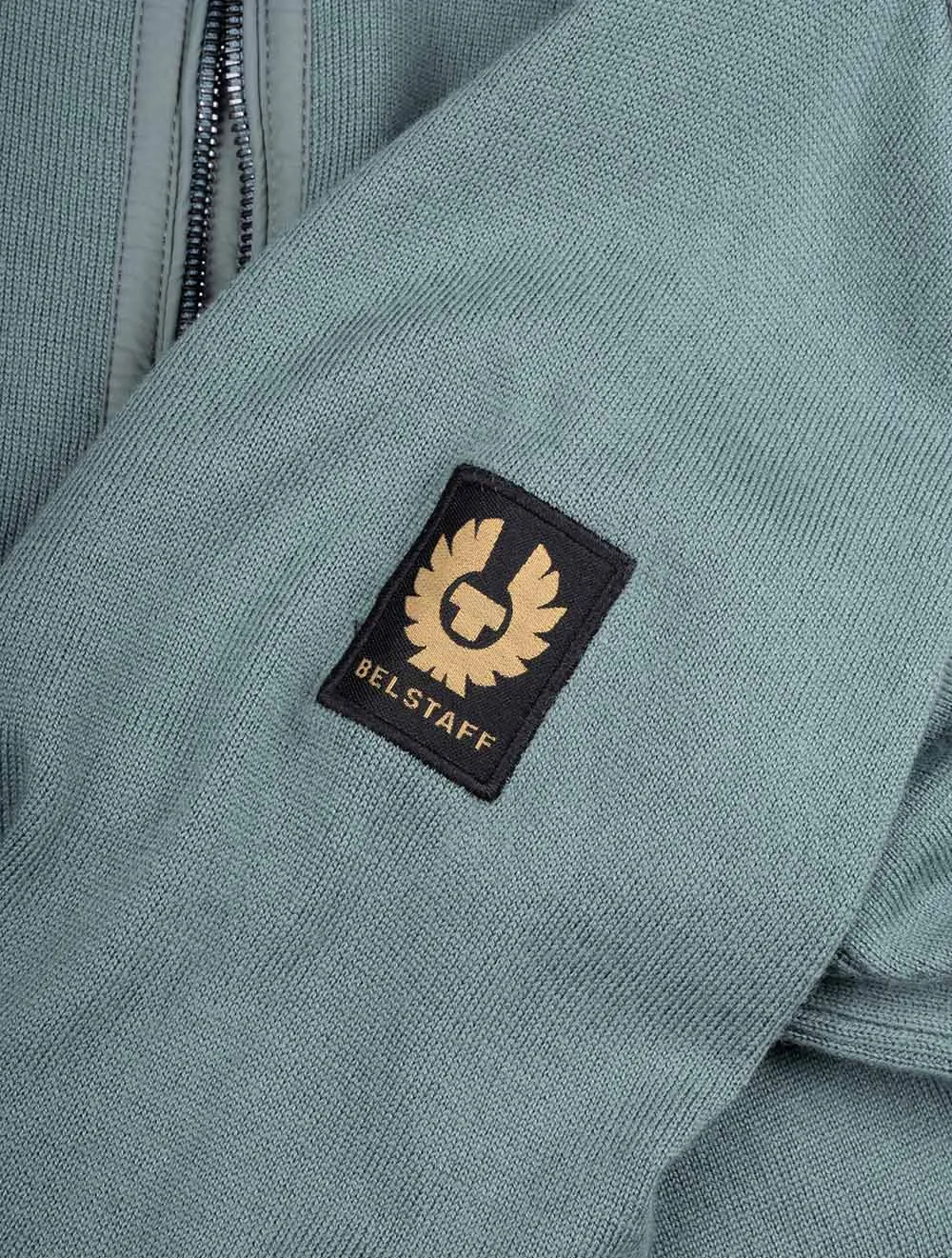 Kilmington Quarter Zip Jumper-Mineral Green