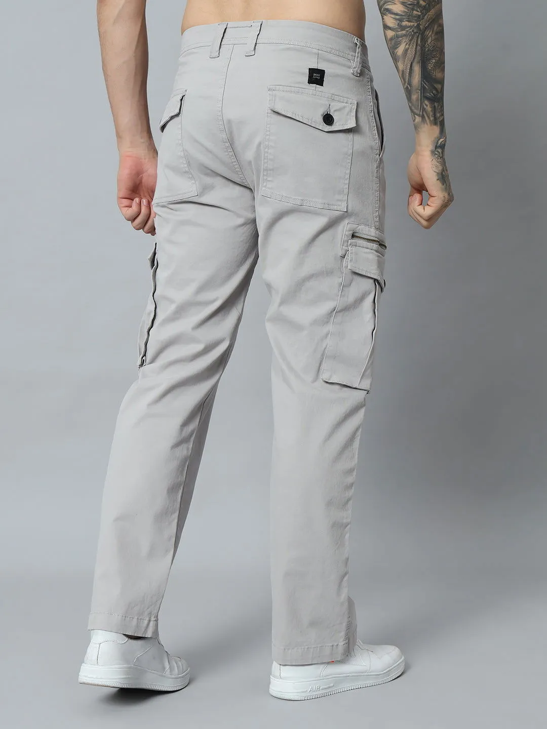 LIGHT GREY VINTAGE CARGO