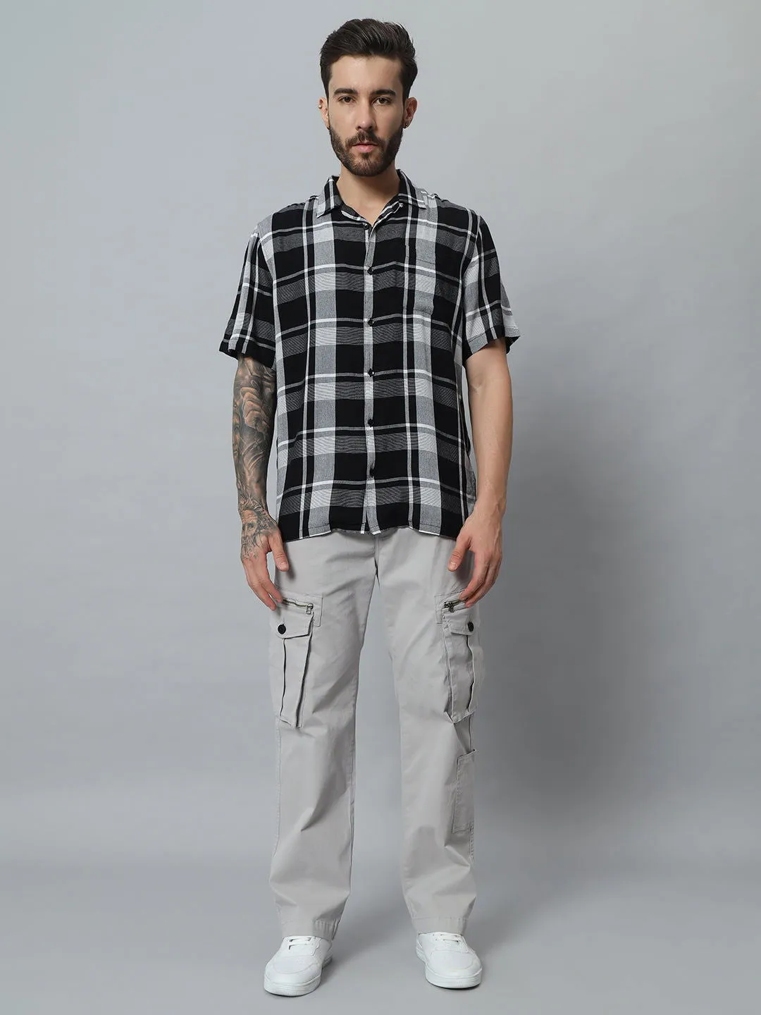 LIGHT GREY VINTAGE CARGO