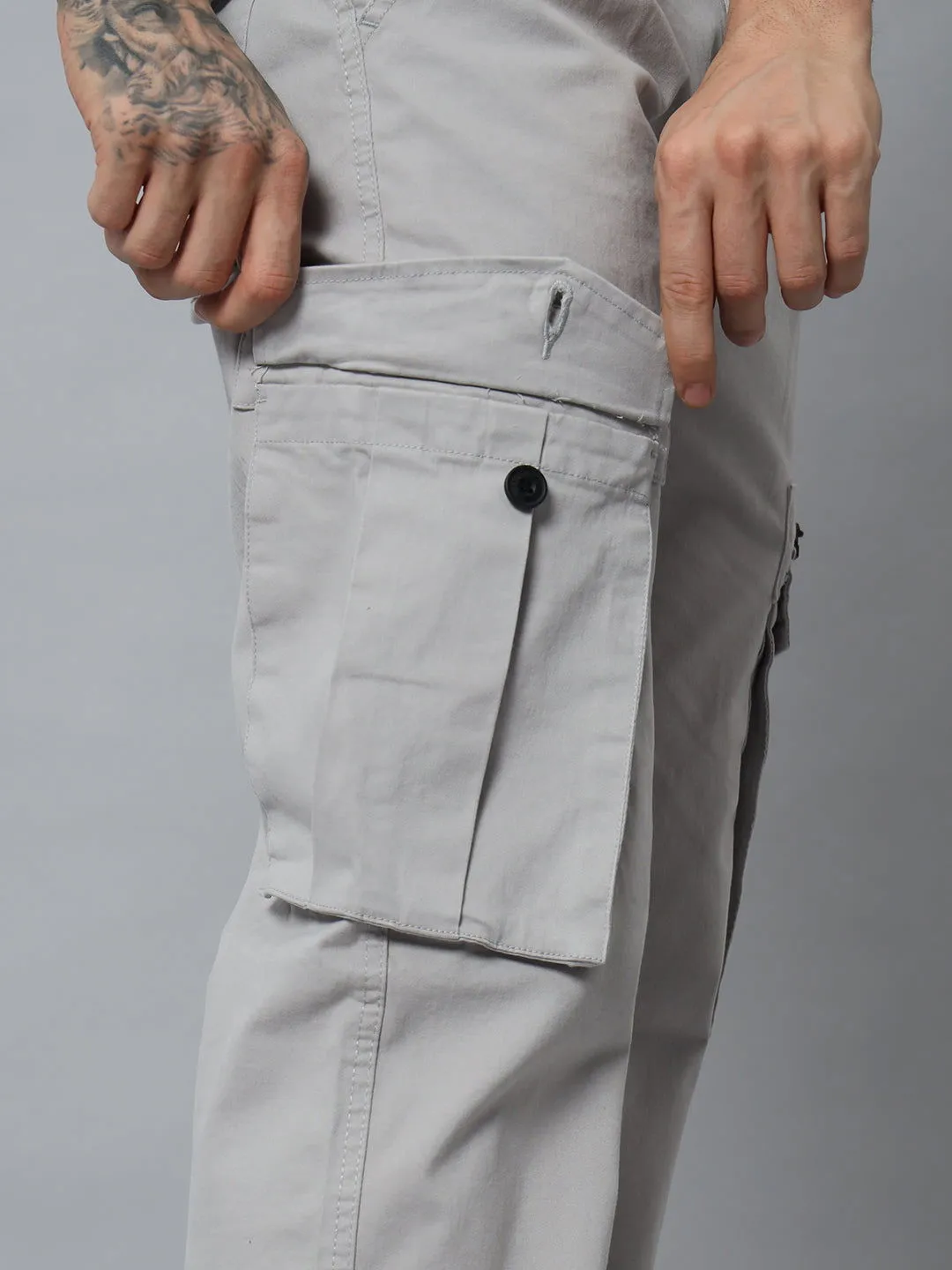 LIGHT GREY VINTAGE CARGO