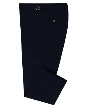 Loro Piana: Dark Blue Checks