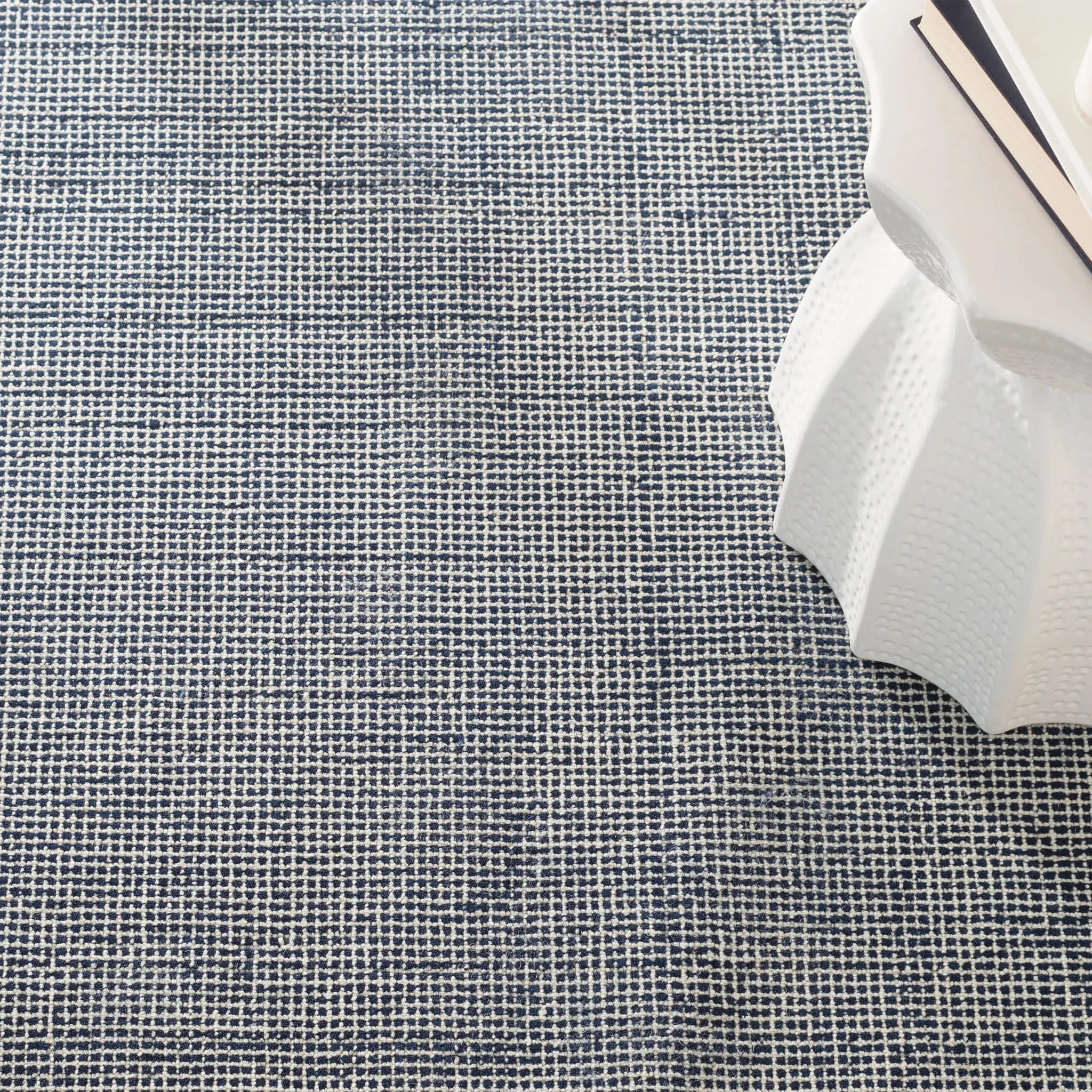 Matrix Ink Hand Tufted Wool Rug Swatch