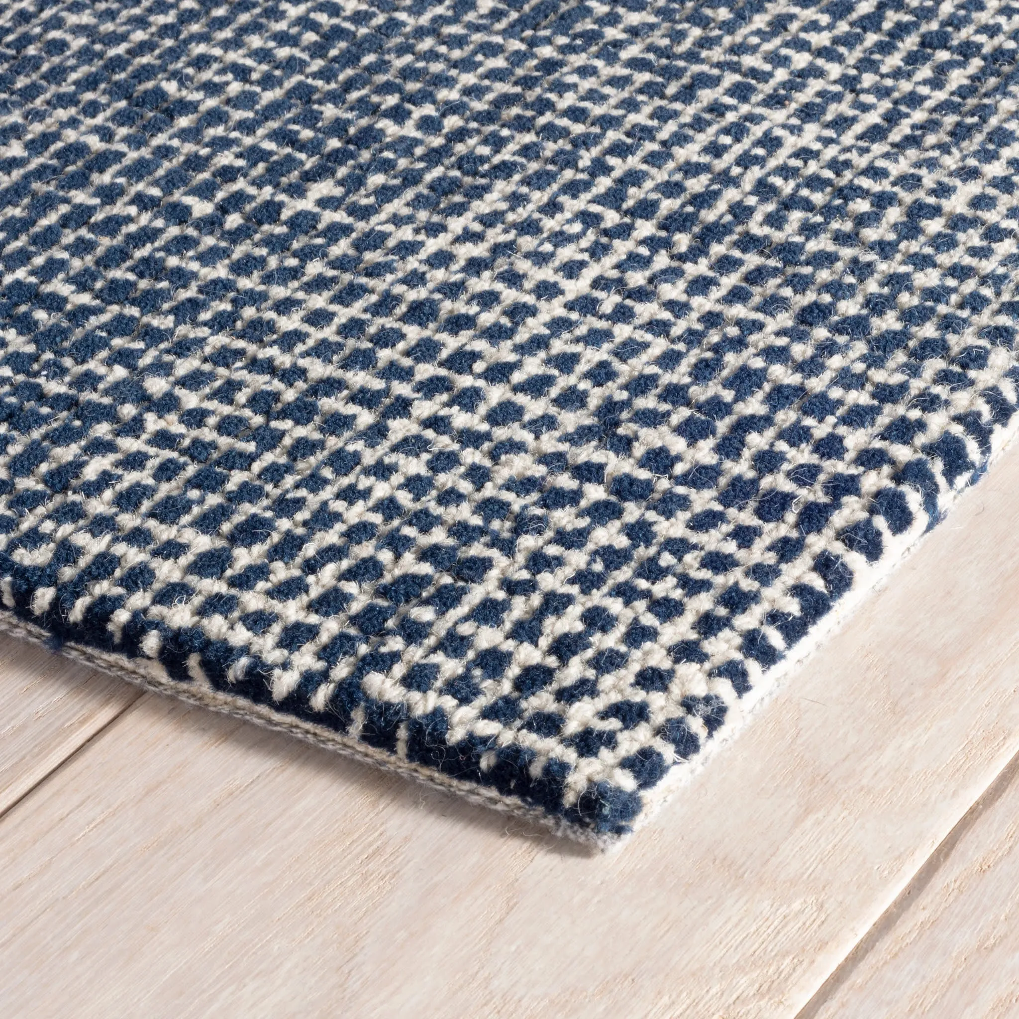 Matrix Ink Hand Tufted Wool Rug Swatch