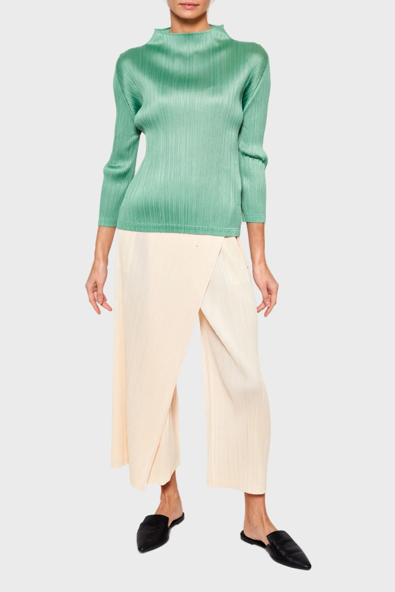 MC Wrap Wide Leg Pants - February