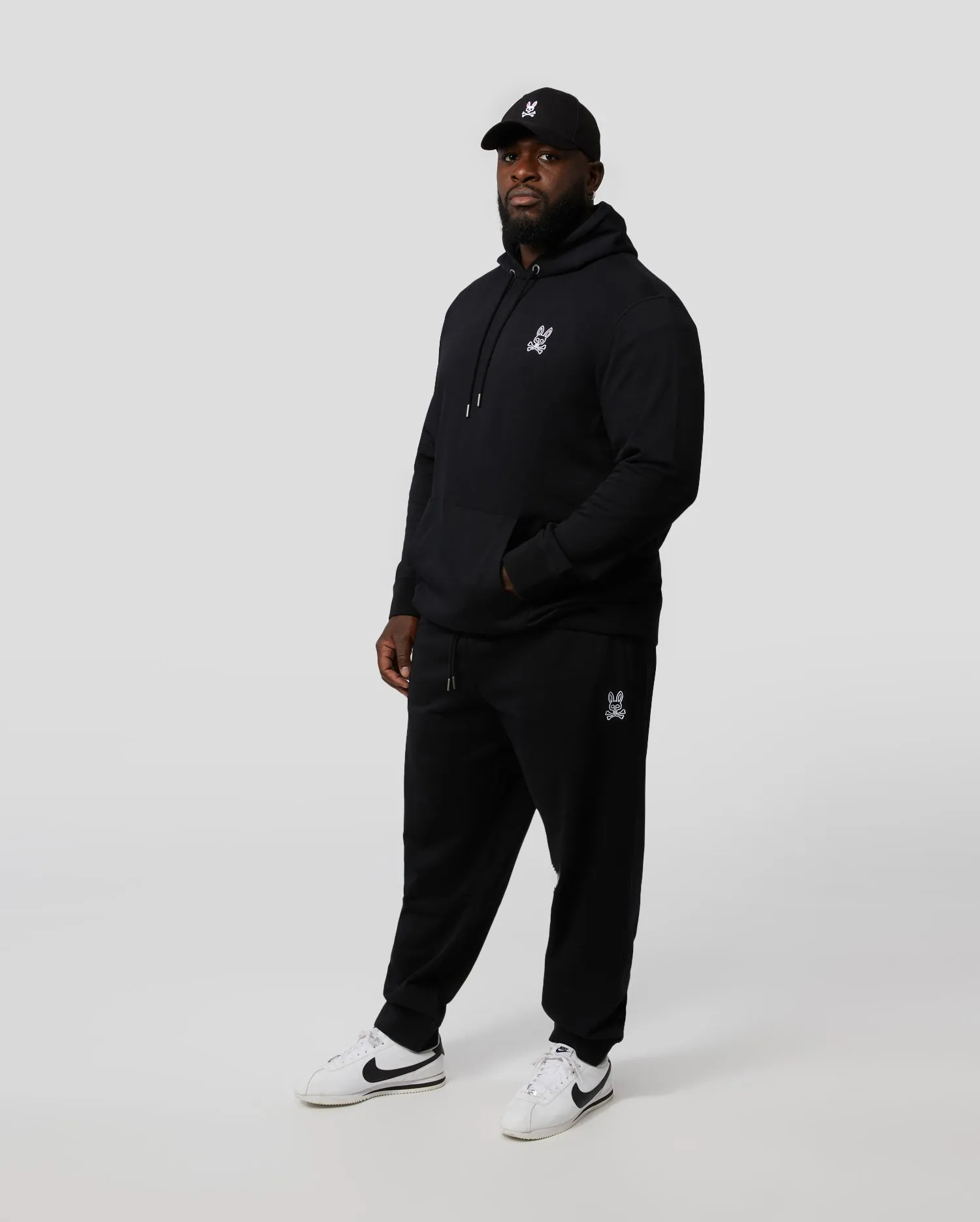 MENS BIG AND TALL GRESHAM EMBROIDERED SWEAT PANTS - B9P133W1FT