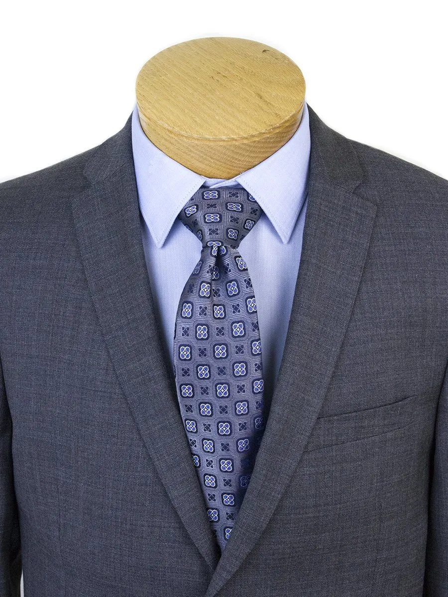 Michael Kors 25328 Skinny Fit Boy's Suit Gray Sharkskin