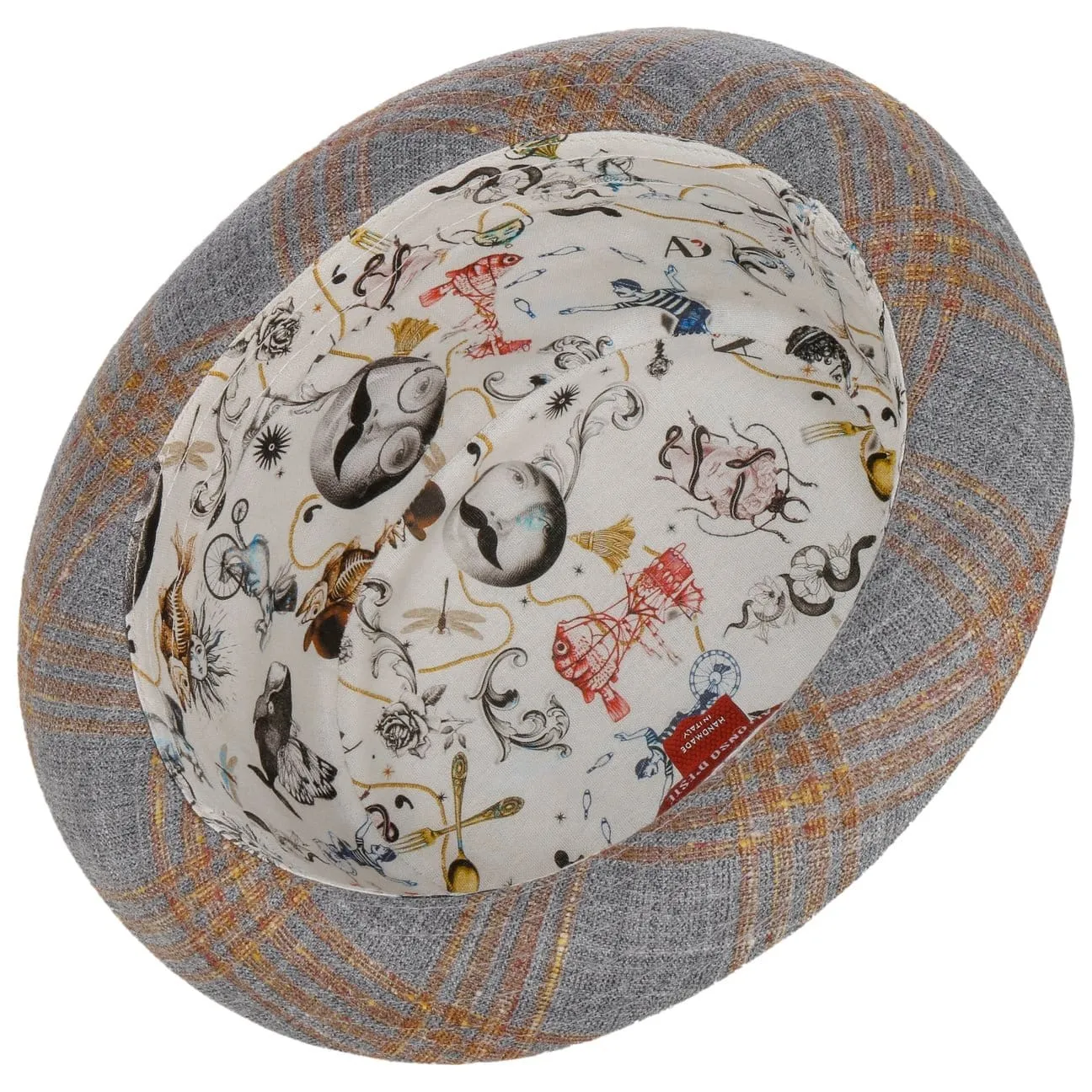 Milavo Pork Pie Cloth Hat by Alfonso DEste