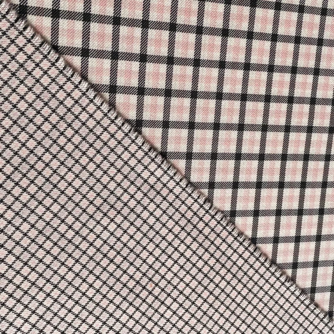 Moda Pink - Double Sided Check