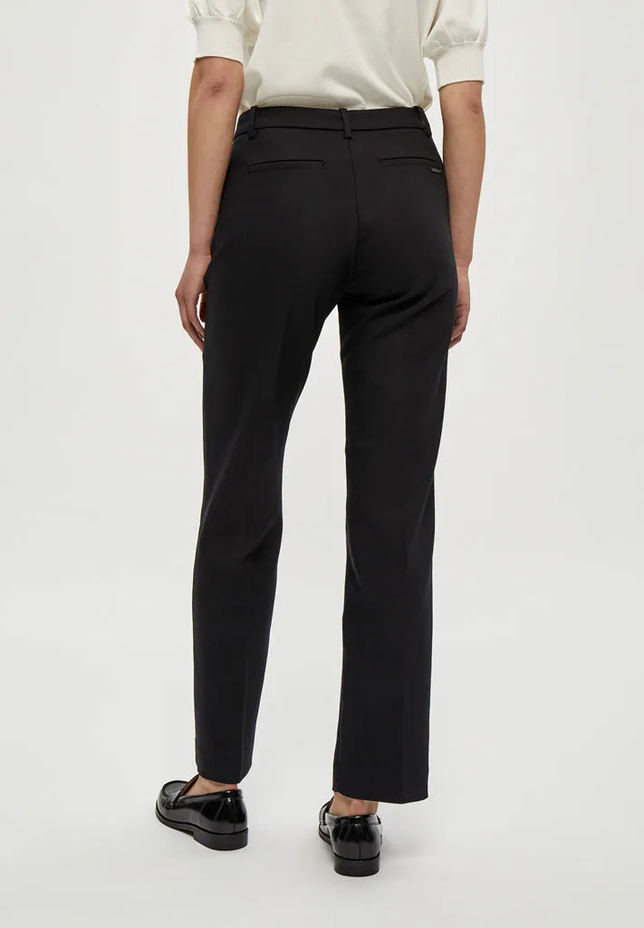 MSDaya Straight Pants - Black