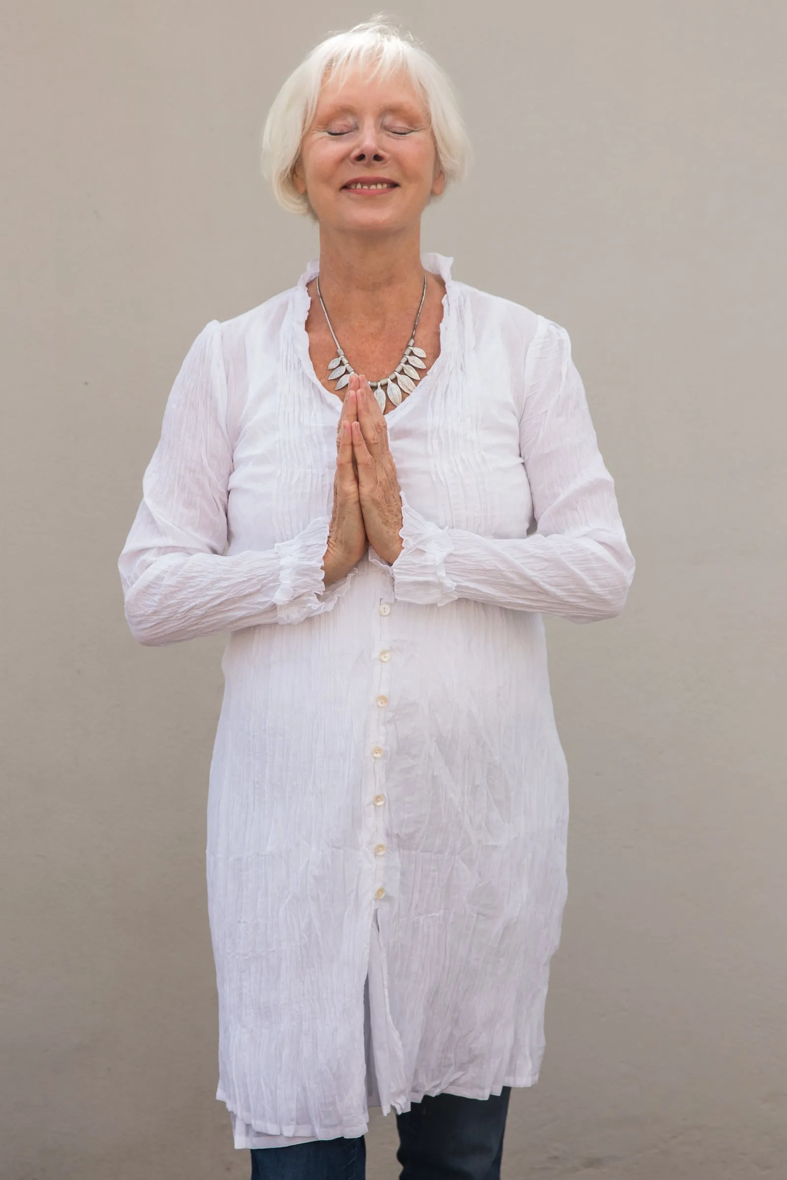 Mughal Tunic Hand Dyed In Pure Cotton