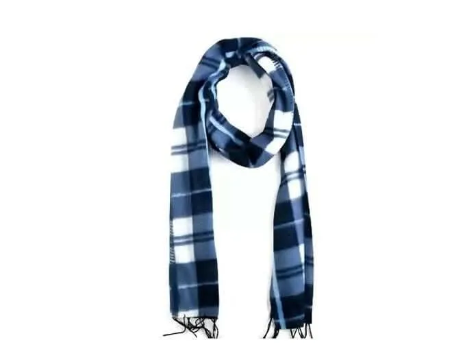 (Multicolour - Pack of 5) Wool Blend Stylish Comfort Checks Winter Muffler