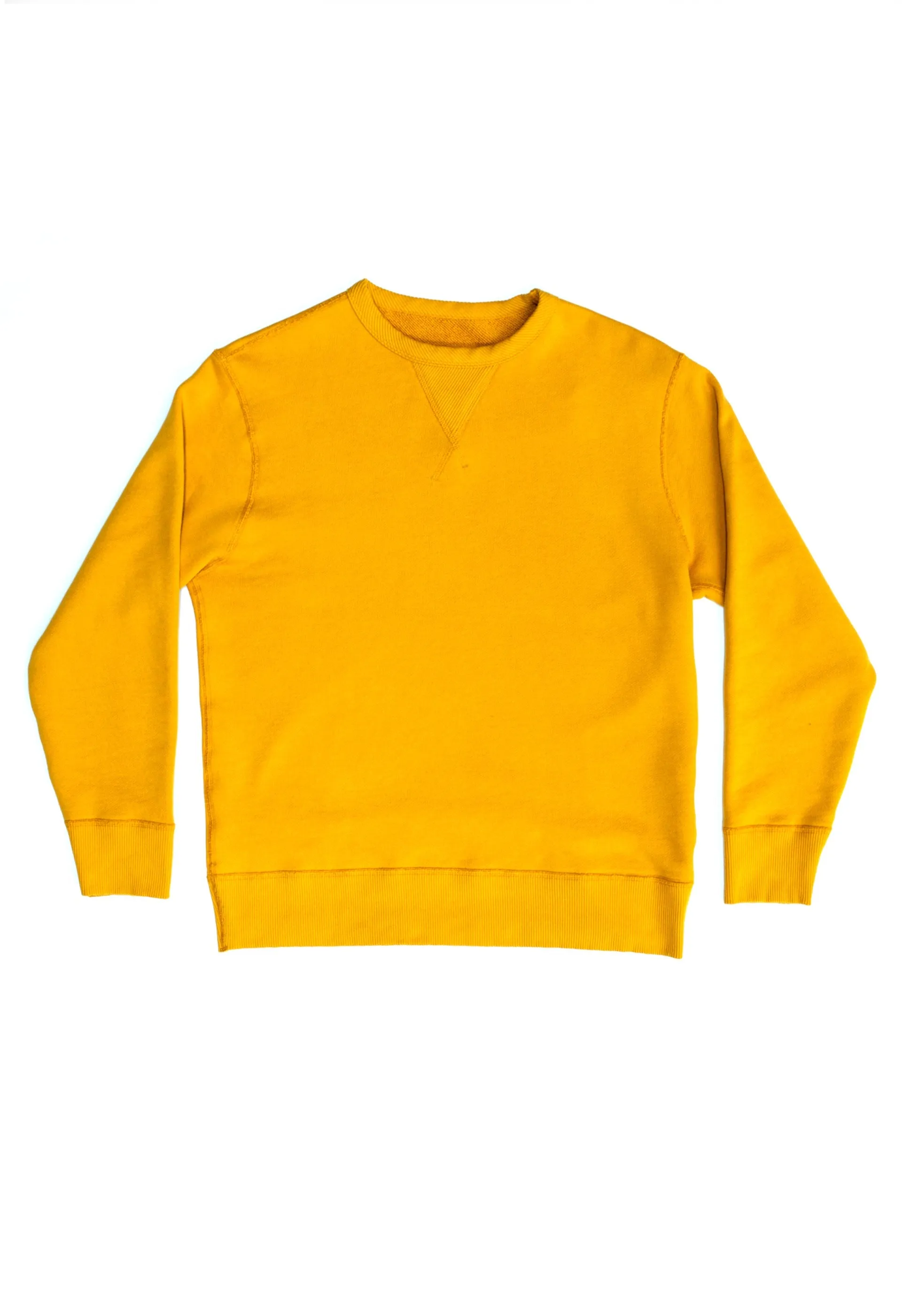 N7 Heavyweight Organic Cotton Sweatshirt, Mustard