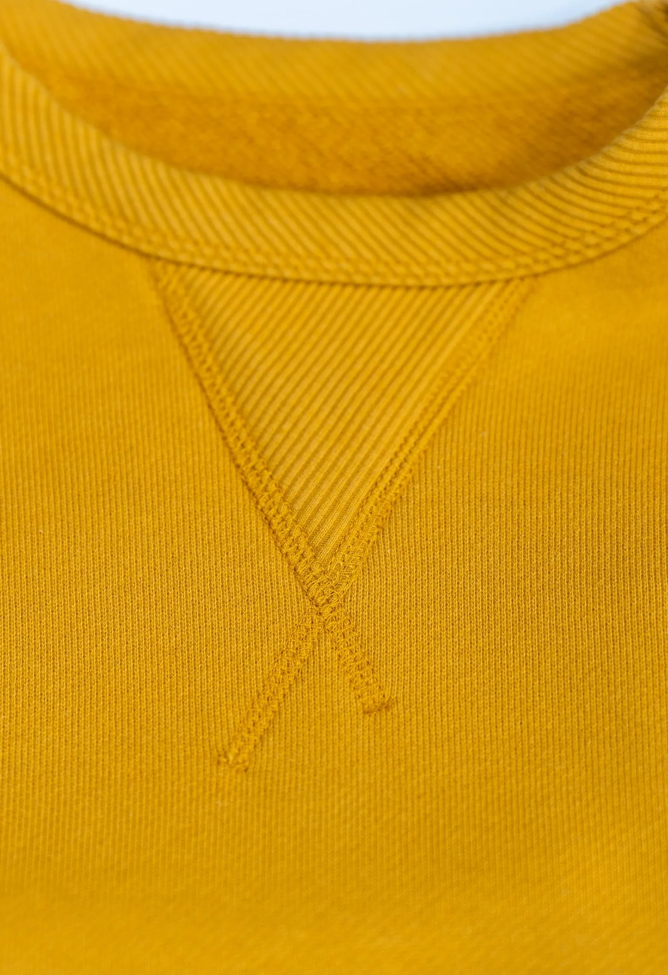 N7 Heavyweight Organic Cotton Sweatshirt, Mustard
