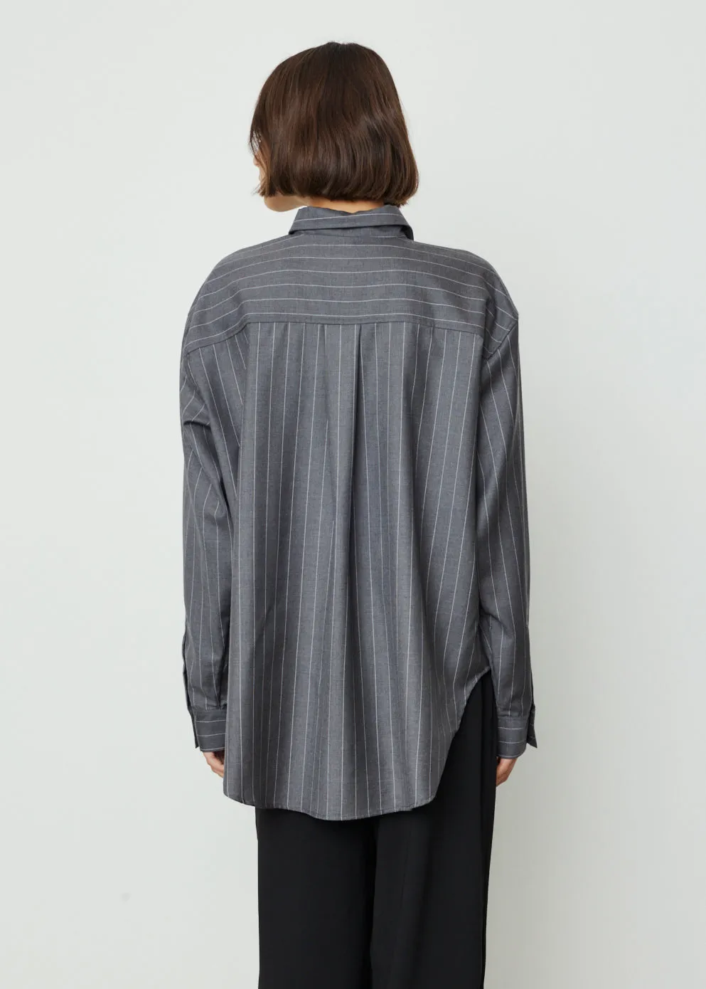 Oversized Wool Shirt